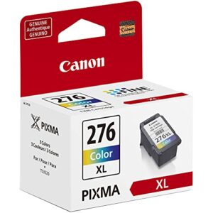 Canon CL-276XL Color Ink Cartridge, Compatible to PIXMA TS3520, TS3522 and TR4720 Printers