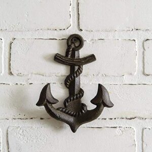 ctw home collection 370470 anchor wall hook, box of 2, cast iron