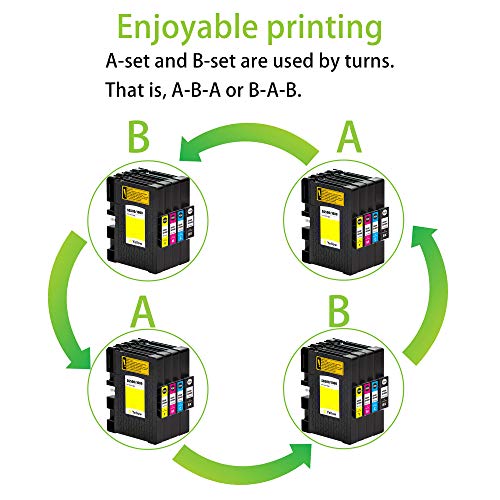 LCL Compatible Sublimation Ink Replacement for Virtuoso Sawgrass SG500 SG1000 PRINTAN Dink High Yield (2-Pack Black)