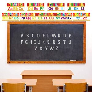 Alphabet Bulletin Board ABC Banner Number 0-9 Line Pre- k Alphabet for Wall Preschool Kindergarten Elementary Classroom Nursery Homeschool Decorations