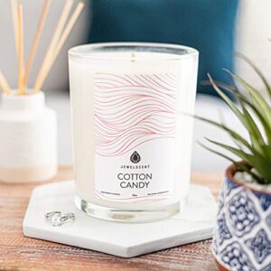 JewelScent Cotton Candy Home Jewelry 18oz Surprise Ring Candle Size 6