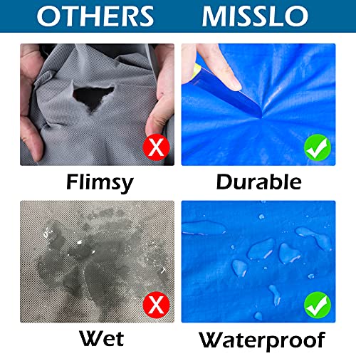 MISSLO Waterproof Large Blanket Storage 106L Heavy Duty Moving Bags with Zippers and Reinforced Handles for Comforter, Pillow, bedding, Quilt, Duvet, Carrying, Travelling, College Dorm, Clothes Organizer Pack Supplies 3 Packs