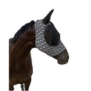 professional's choice sports medicine products, inc. cfm-21 pattern comfort fit fly mask pokerface cob
