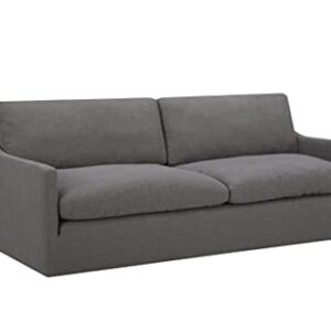 Amazon Brand – Stone & Beam Rustin Contemporary Deep-Seated Sofa Couch, 89"W, Grey