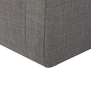 Amazon Brand – Stone & Beam Rustin Contemporary Deep-Seated Sofa Couch, 89"W, Grey