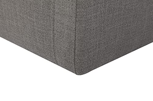 Amazon Brand – Stone & Beam Rustin Contemporary Deep-Seated Sofa Couch, 89"W, Grey