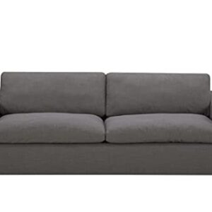 Amazon Brand – Stone & Beam Rustin Contemporary Deep-Seated Sofa Couch, 89"W, Grey