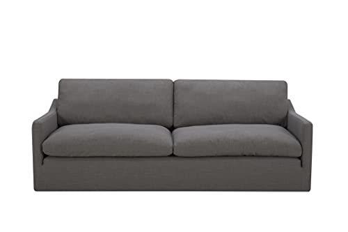 Amazon Brand – Stone & Beam Rustin Contemporary Deep-Seated Sofa Couch, 89"W, Grey