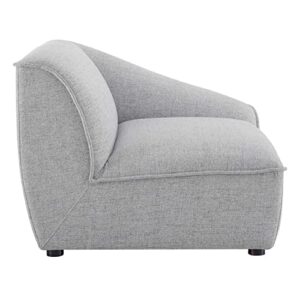 Modway Comprise Sectional, Light Gray