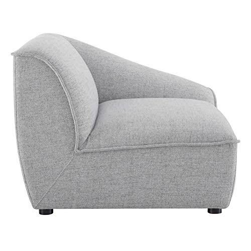 Modway Comprise Sectional, Light Gray