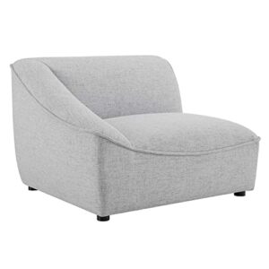 Modway Comprise Sectional, Light Gray