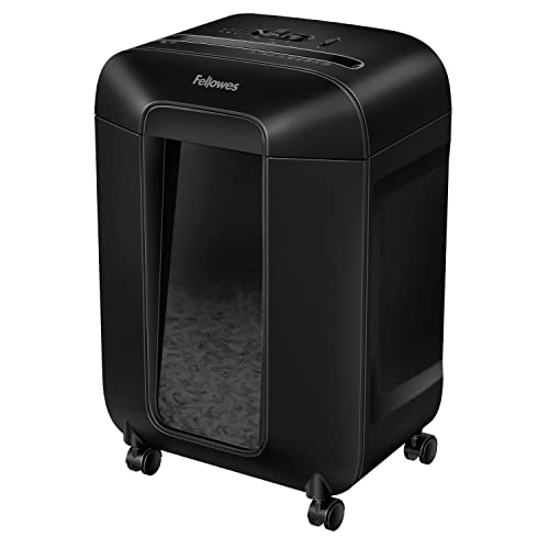 Fellowes LX85 12-Sheet, P4 Cross-Cut Home Office Paper Shredder with SafeSense