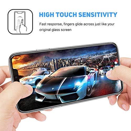 Phone Case for Oukitel C22 5.86 Inch, with [2 x Tempered Glass Screen Protector], KJYF Clear Soft TPU Shell + Ultra-Thin Anti-Scratch Anti-Yellow Case for Oukitel C22 - DU05