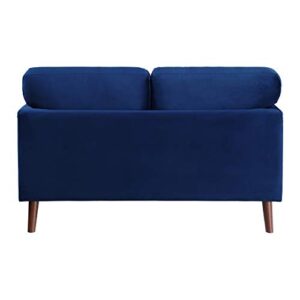 Lexicon Tipton Living Room Loveseat, Blue