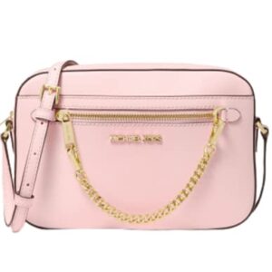 Michael Kors Women's Jet Set Item LARGE EAST WEST CHAIN Crossbody (powder blush)