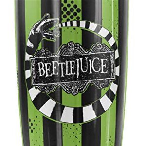 Logovision Beetlejuice Beetle Worm Stainless Steel Tumbler 20 oz Coffee Travel Mug/Cup, Vacuum Insulated & Double Wall with Leakproof Sliding Lid | Great for Hot Drinks and Cold Beverages