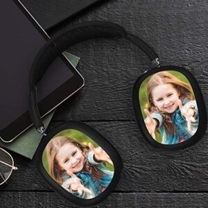 DuroCase Custom Case Compatible with AirPods Max Case (Left & Right), Create Your Personalized Photo Case, Transparent & Colors Protective Cover Case for Drops & Scratch