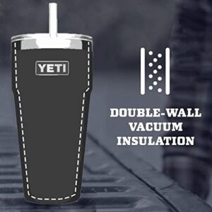 YETI Rambler 26 oz Straw Cup, Vacuum Insulated, Stainless Steel with Straw Lid, Seafoam