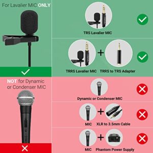 Cubilux Lightning to 3.5mm TRS Microphone Adapter with Headphone Jack Compatible with iPhone 14 Pro Max 14 Plus/13/12/11/SE 2/Xr/Xs Max/8/7, 1/8” Audio & MIC Splitter for Old iPad (Lightning Version)
