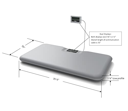 Redmon XL Field Scale Plus Remote Display, Grey