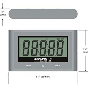 Redmon XL Field Scale Plus Remote Display, Grey