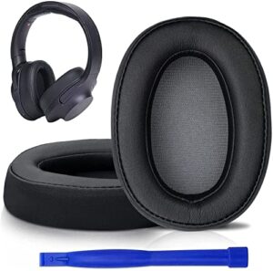 soulwit ear pads cushions replacement, earpads compatible with sony wh-h900n (h.ear on 2 wireless) & mdr 100abn (h.ear on wireless) noise canceling over-ear headphones - black