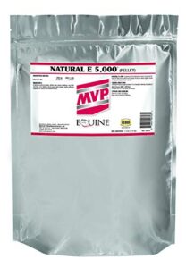 natural e 5,000 (7.5 lb) natural form of vitamin e for better bioavailability for horses