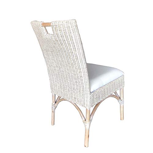 Padma'S Plantation Malio Chair, Whitewash