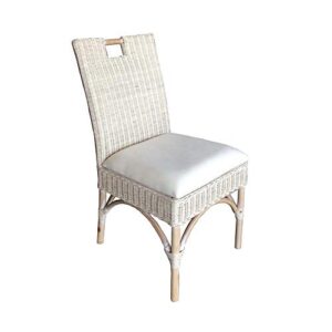 Padma'S Plantation Malio Chair, Whitewash