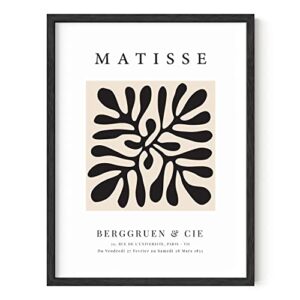 HAUS AND HUES Henri Matisse Posters and Abstract Art Prints - Henri Matisse Prints and Art Exhibition Poster | Matisse Paper Cutouts Aesthetic Art Drawing Matisse Wall Art, Cut Out Art UNFRAMED 12x16