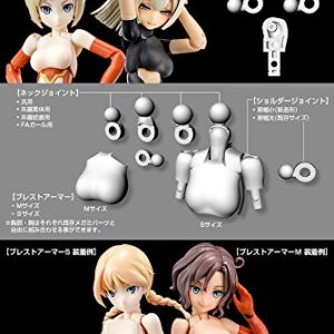 Kotobukiya Megami Device: M.S.G. 01 Tops Set Skin Color C Plastic Model Kit