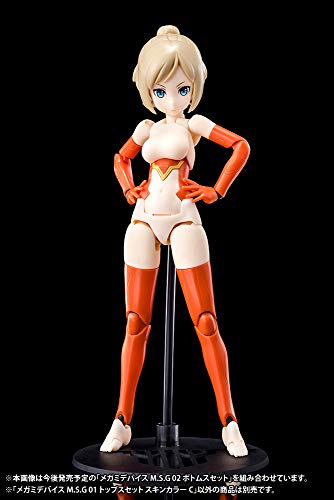 Kotobukiya Megami Device: M.S.G. 01 Tops Set Skin Color C Plastic Model Kit