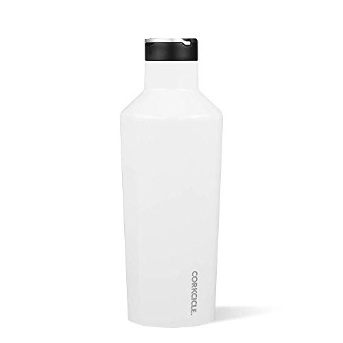 Corkcicle Sport Canteen - 40oz Gloss White