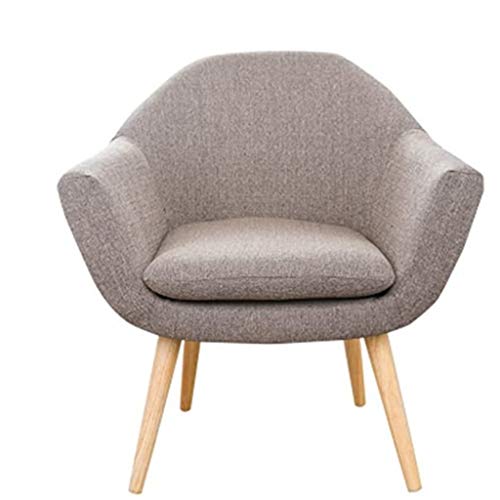 GYDJBD Nordic Modern Minimalist Lazy Sofa Chair, Bedroom Living Room Leisure Fabric Lazy Sofa Balcony Single Sofa (Color : B)