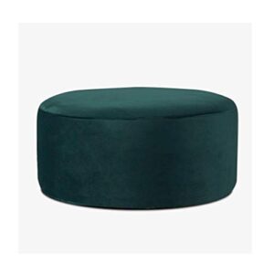 gydjbd 60 cm diameter fashionable stool and foot cushion sofa round rest coffee table indoor sofa (color : b)