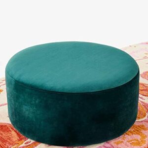 GYDJBD 60 cm Diameter Fashionable Stool and Foot Cushion Sofa Round Rest Coffee Table Indoor Sofa (Color : B)