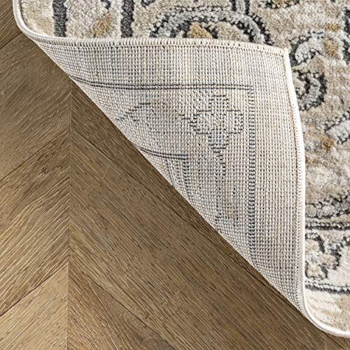 nuLOOM Kathleen Floral Area Rug, 4' x 6', Beige