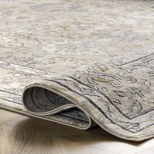 nuLOOM Kathleen Floral Area Rug, 4' x 6', Beige