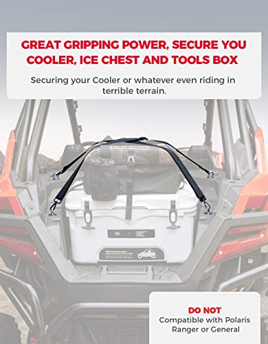 Tie Down Anchors, Kemimoto Anchors Compatible with Polaris RZR 900 1000 XP Turbo Sportsman 450 570 850 ACE-(Set of 5), Compatible with RZR Cooler Mount RZR Accessories RZR XP Accessories