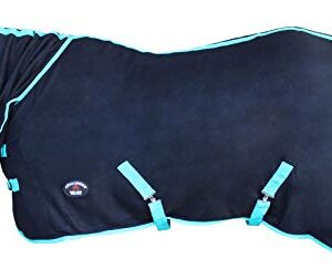 CHALLENGER 66" Horse Sheet Polar Fleece Cooler Exercise Blanket Wicks Moisture 4384