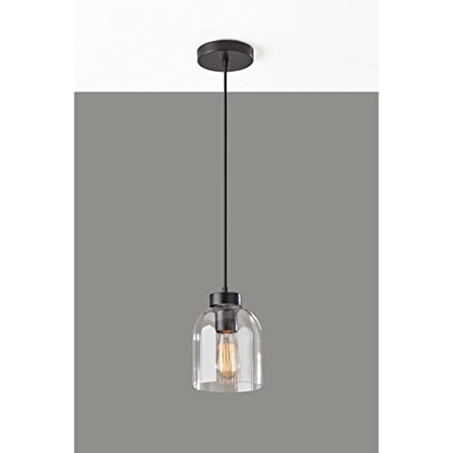 Adesso 4287-21 Bristol 1 Light 6 inch Antique Brass Pendant Ceiling Light