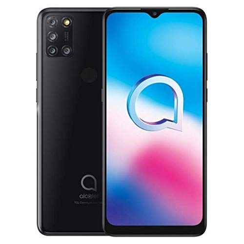 Alcatel 3X (2020) 4G LTE Volte GSM Unlocked 128GB 48MP Quad Camera 6.52" 5061a Octa Core Android 10 Works Worldwide (Not for Verizon/Boost) (Black, 128GB)