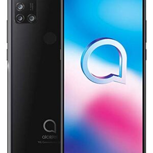 Alcatel 3X (2020) 4G LTE Volte GSM Unlocked 128GB 48MP Quad Camera 6.52" 5061a Octa Core Android 10 Works Worldwide (Not for Verizon/Boost) (Black, 128GB)