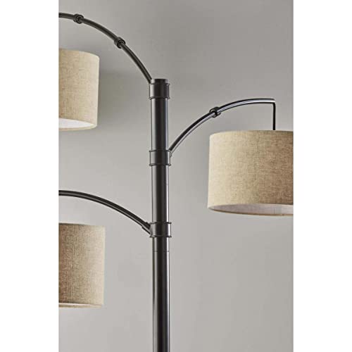 Adesso 4159-26 Cabo 82 inch 100.00 watt Dark Bronze Arc Floor Lamp Portable Light in Antique Bronze