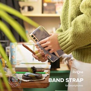 Ringke Band Strap Slim, Microfiber Phone Strap Holders for Smartphone Case - Peacock Green