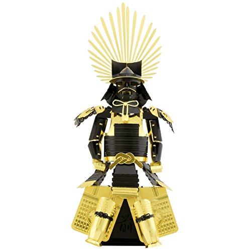 Metal Earth Fascinations 3D Metal Model Kits Armor Set of 2 - Samurai Naoe Kanetsugu - Japanese Toyotomi