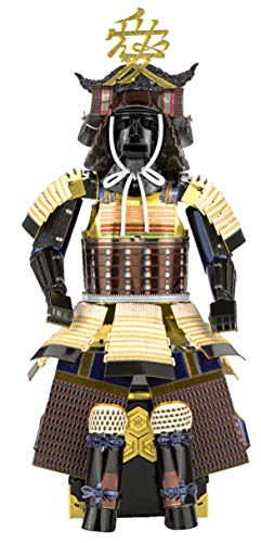Metal Earth Fascinations 3D Metal Model Kits Armor Set of 2 - Samurai Naoe Kanetsugu - Japanese Toyotomi