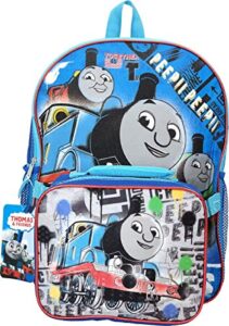 thomas the train large backpack with lunch kit