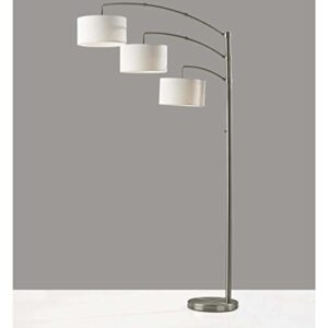 Adesso 4159-22 Cabo 82 inch 100.00 watt Brushed Steel Arc Floor Lamp Portable Light