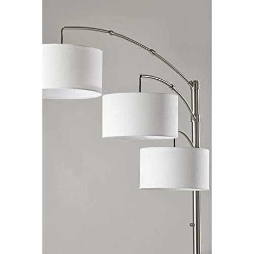 Adesso 4159-22 Cabo 82 inch 100.00 watt Brushed Steel Arc Floor Lamp Portable Light